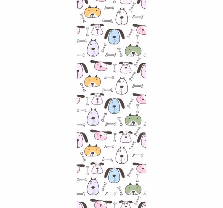 Câine tapet prieteni canini din desene animate - TenStickers