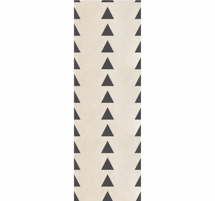 Tapet geometric model triunghiular - TenStickers
