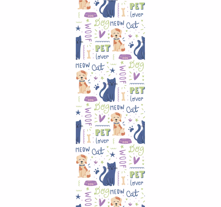 Animale tapet model pentru iubitorii de animale - TenStickers