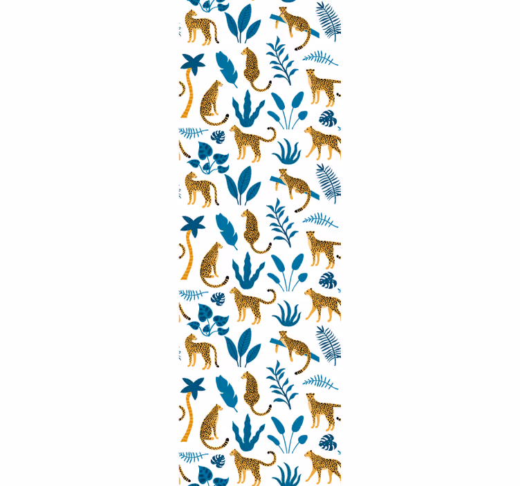 Tapet de animale fauna junglei flora - TenStickers