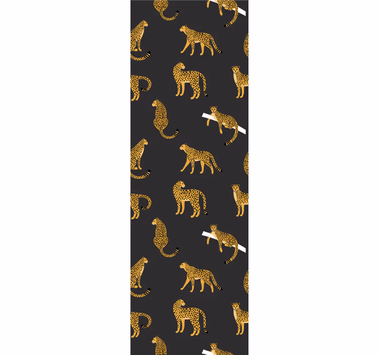 Tapet leopard motiv pete leopard - TenStickers
