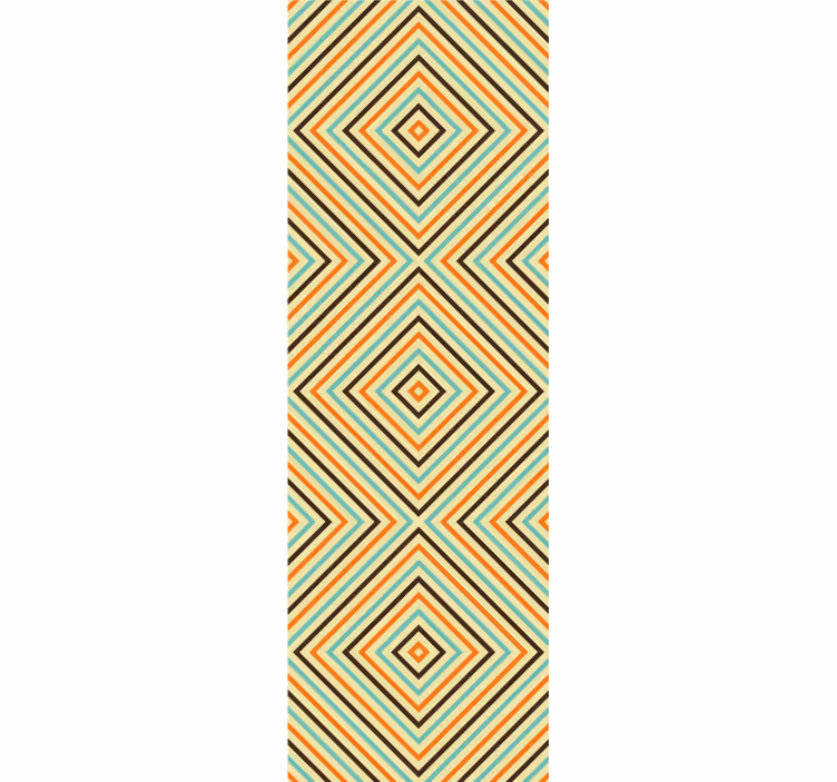 Tapet geometric romb geometric - TenStickers