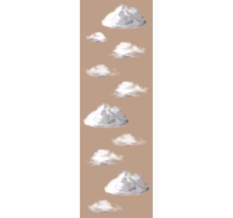 Tapet natura model de cer înnorat - TenStickers