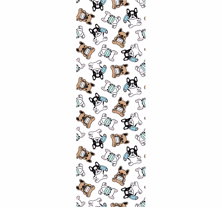 Câine tapet patinatori canini - TenStickers