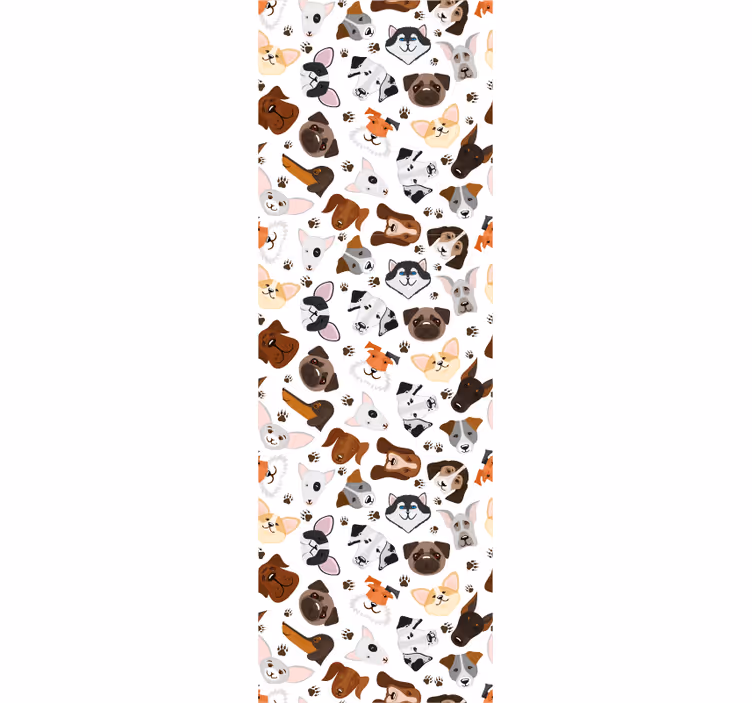 Câine tapet colecție canină - TenStickers