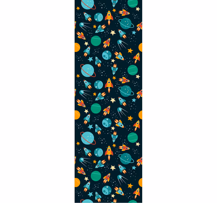 Tapet stele scena de explorare a spațiului - TenStickers