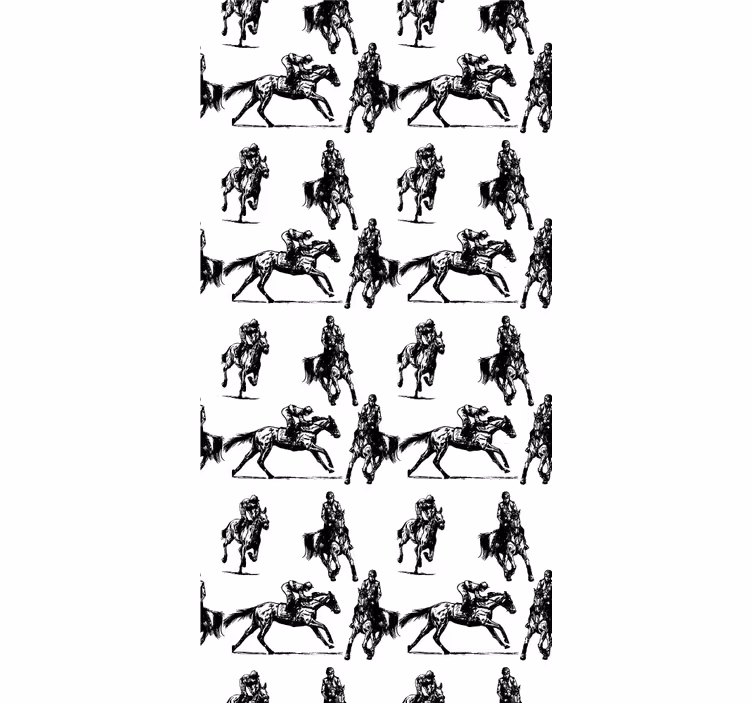 Tapet de animale motiv ecvestru - TenStickers