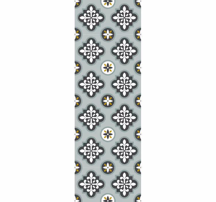 Tapet ornamental model de înflorire ornamentat - TenStickers