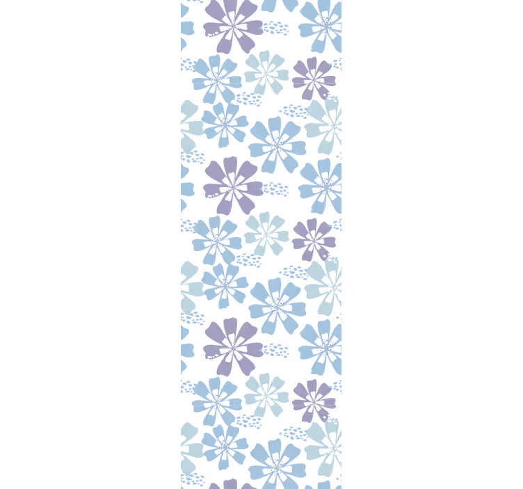 Tapet flori tema cu model floral - TenStickers
