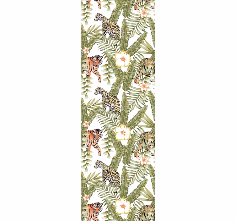 Tapet de animale fauna junglei tropicale - TenStickers