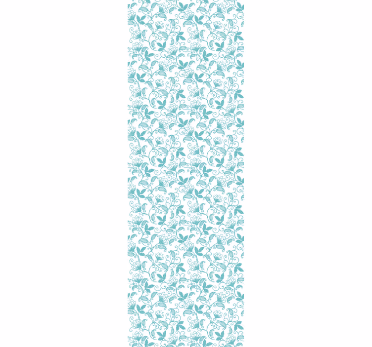 Tapet de frunze suluri ornamentate - TenStickers
