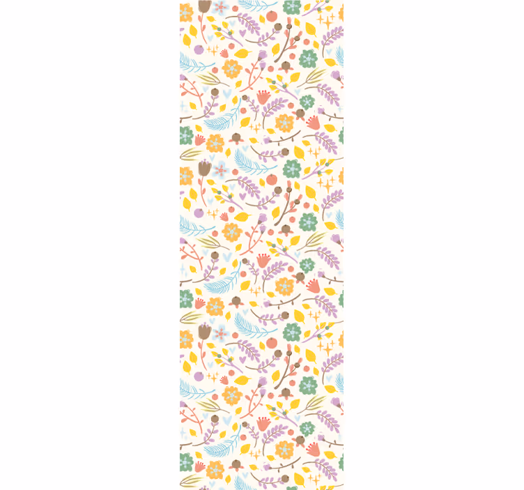 Tapet de frunze grădină botanică - TenStickers