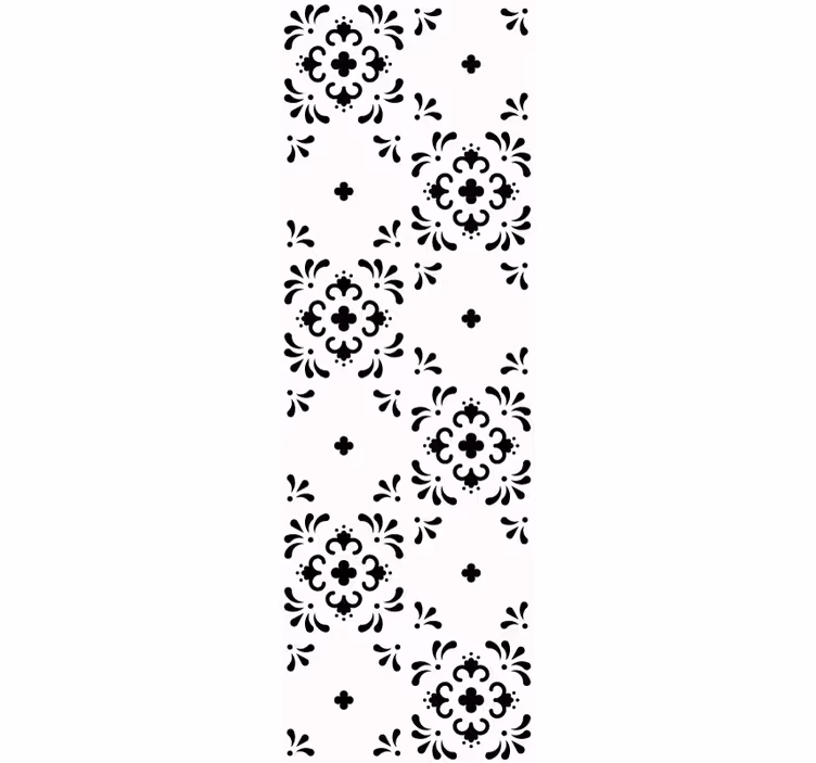 Tapet floral ornament floral - TenStickers