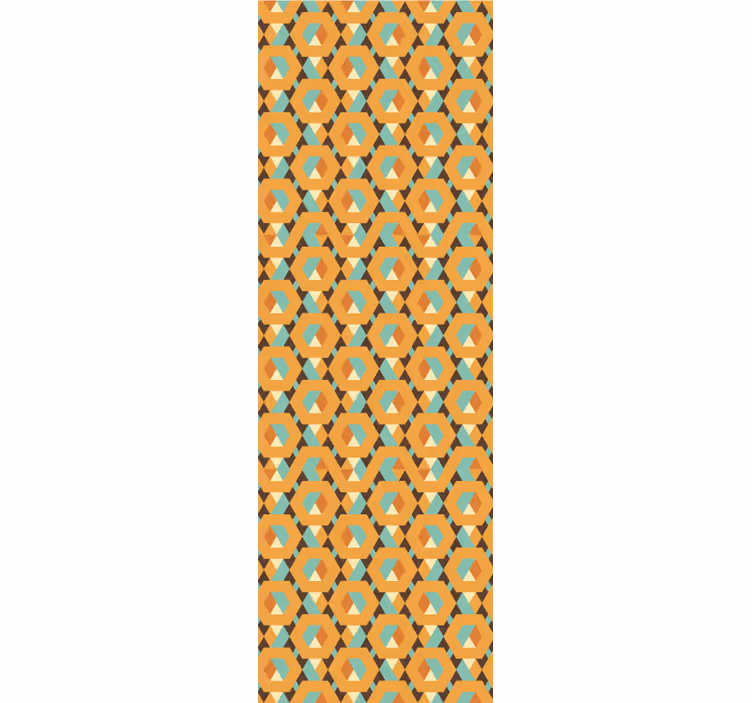 Forme geometrice calme tapet vintage - TenStickers