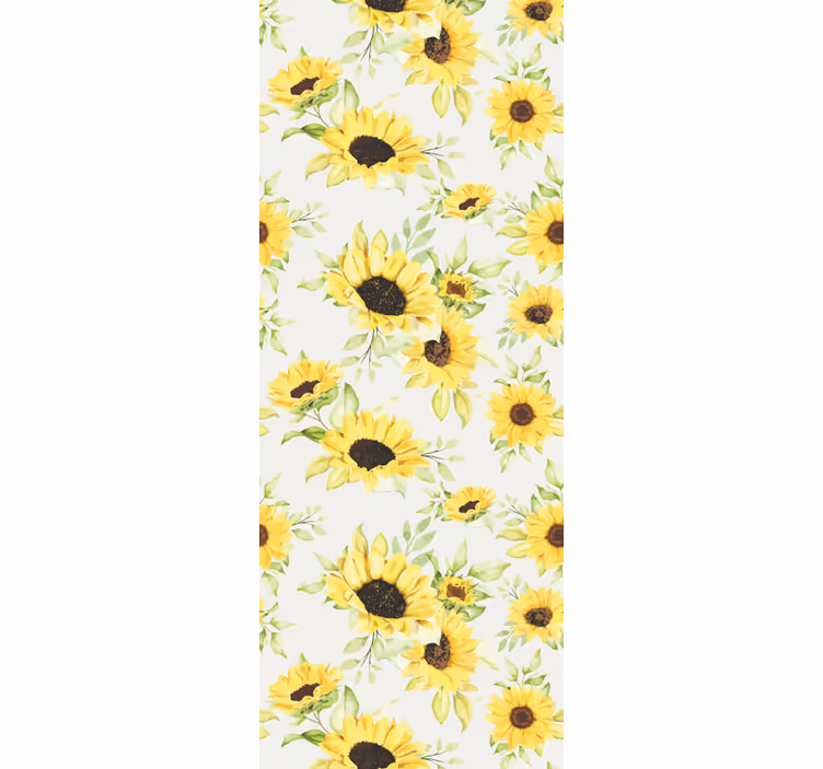 Tapet flori deliciul floarea soarelui - TenStickers
