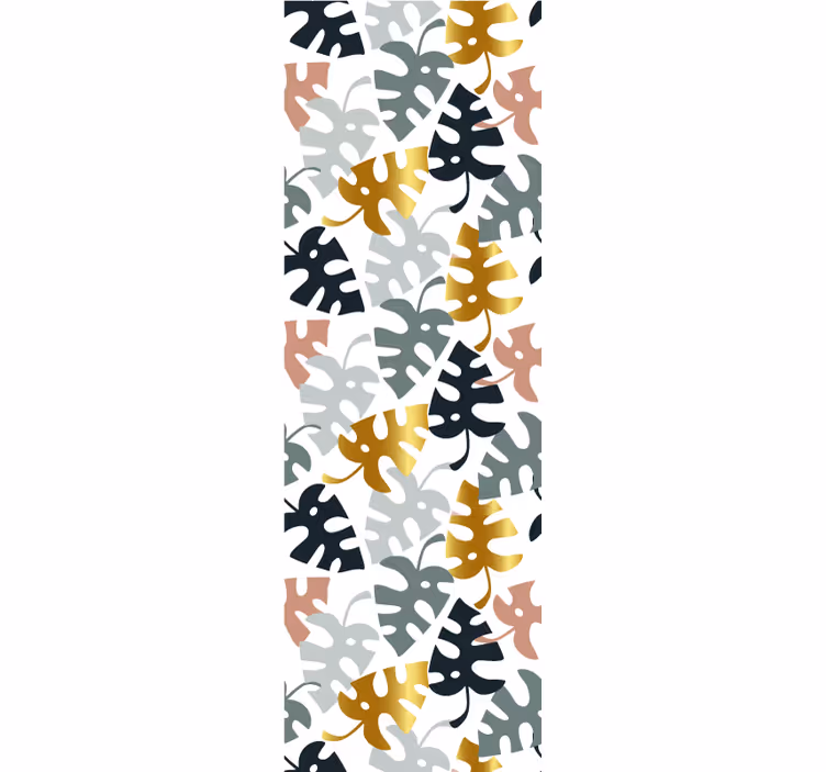 Tapet de frunze model monstera - TenStickers
