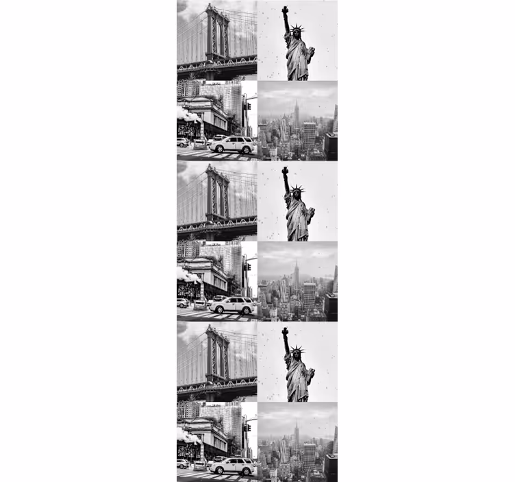 Tapet New York montaj urban - TenStickers