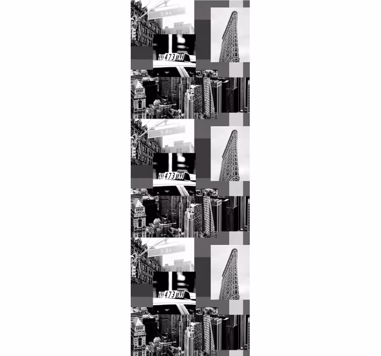 Al cincilea bulevard colaj tapet new york - TenStickers