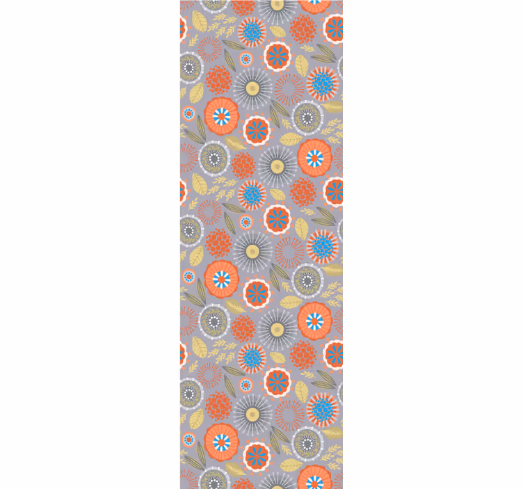 Tapet flori izbucnire florală - TenStickers