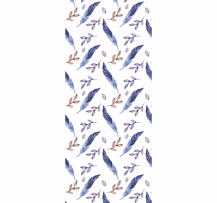 Tapet flori model floral diagonal - TenStickers