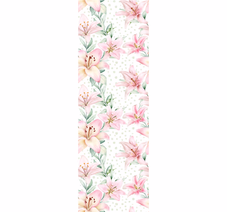 Tapet flori simfonie florală - TenStickers