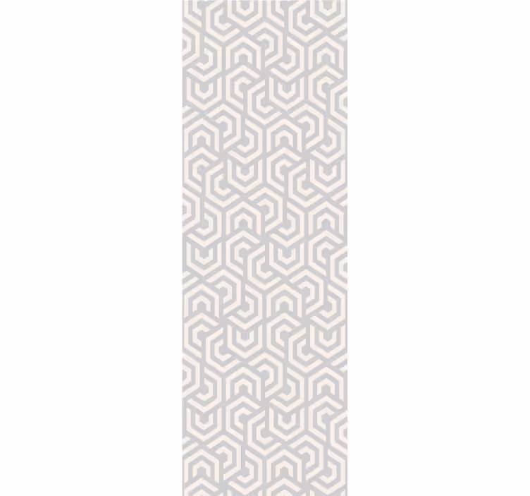 Tapet geometric model labirintic - TenStickers
