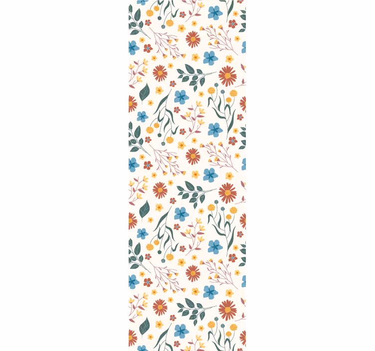 Tapet flori înflorire botanică - TenStickers