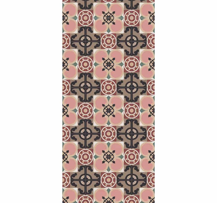 Tapet ornamental design geometric complicat - TenStickers