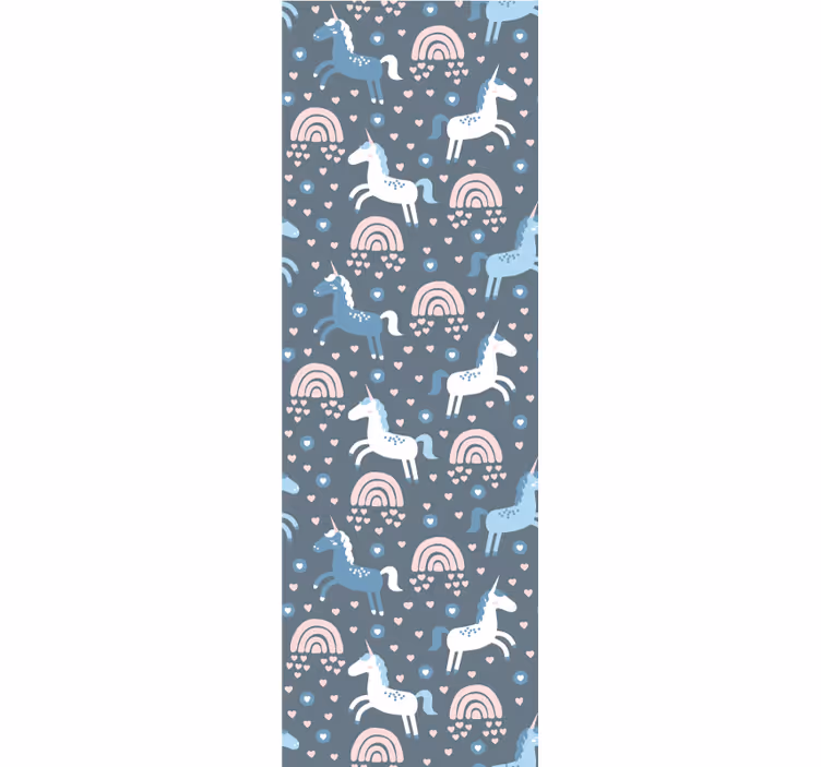 Tapet de animale motiv curcubee girafe - TenStickers