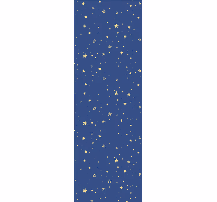 Stele aurii cu tapet albastru modern - TenStickers