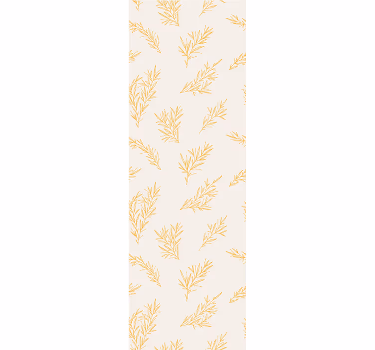 Tapet flori model de frunziș botanic - TenStickers