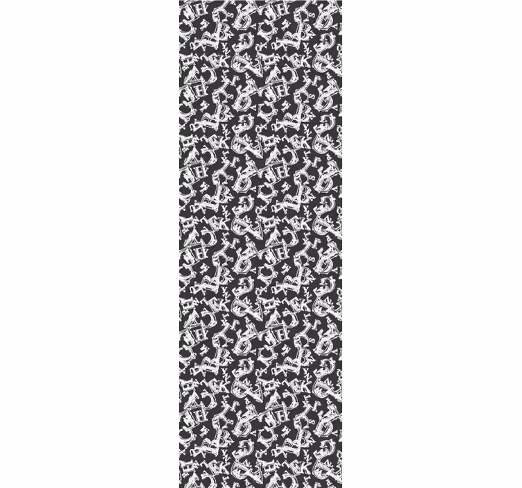 Tapet ornamental ancoră ornamentată se repetă - TenStickers