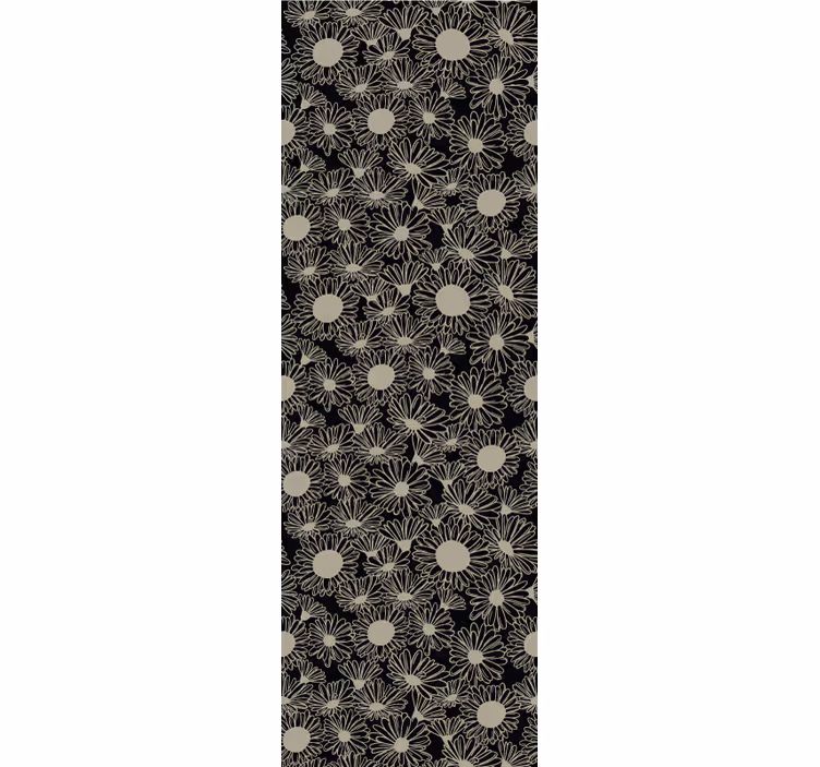 Tapet floral model floral punctat - TenStickers