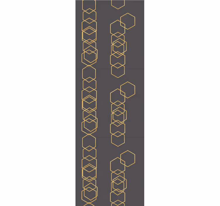 Tapet geometric design liniar geometric - TenStickers
