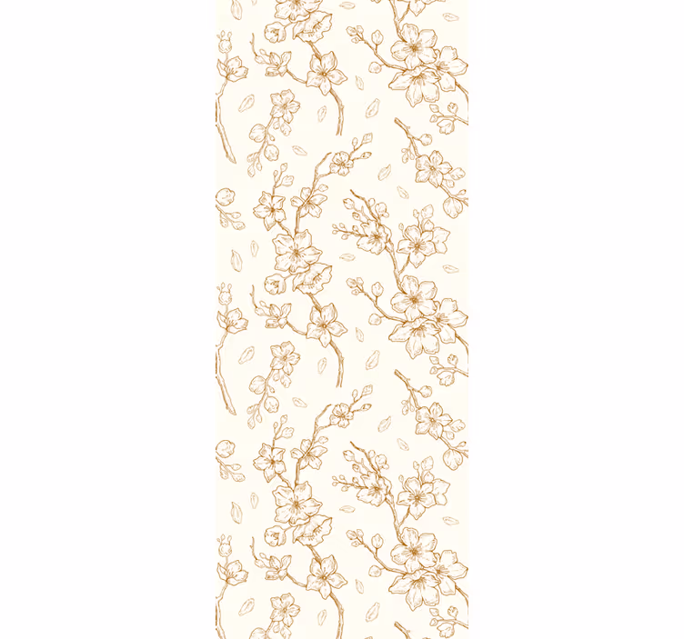 Tapet flori design de ramuri florale - TenStickers