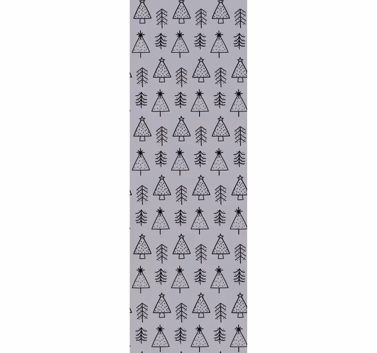 Crăciun tapet decor model de pin - TenStickers