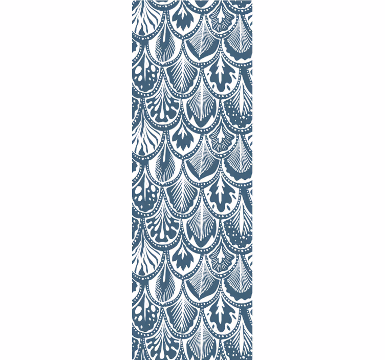 Tapet ornamental model de scoici ornat - TenStickers