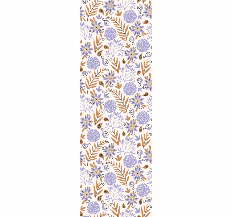 Tapet flori aranjament cu model floral - TenStickers