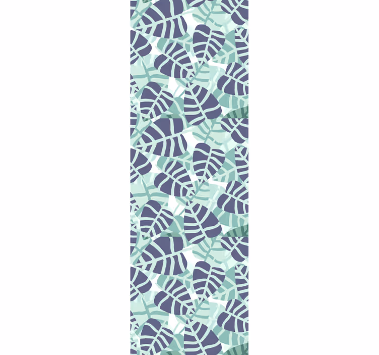Tapet de frunze mozaic monstera - TenStickers