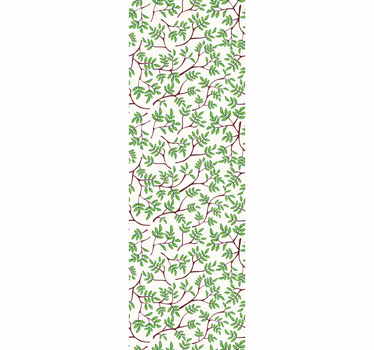 Tapet de frunze ramuri botanice - TenStickers