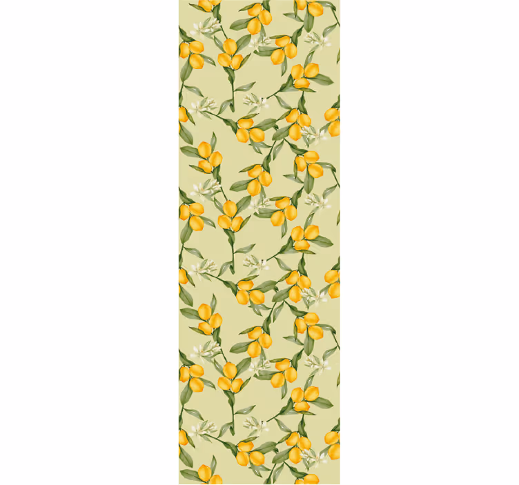 Tapet flori imagini florale citrice - TenStickers
