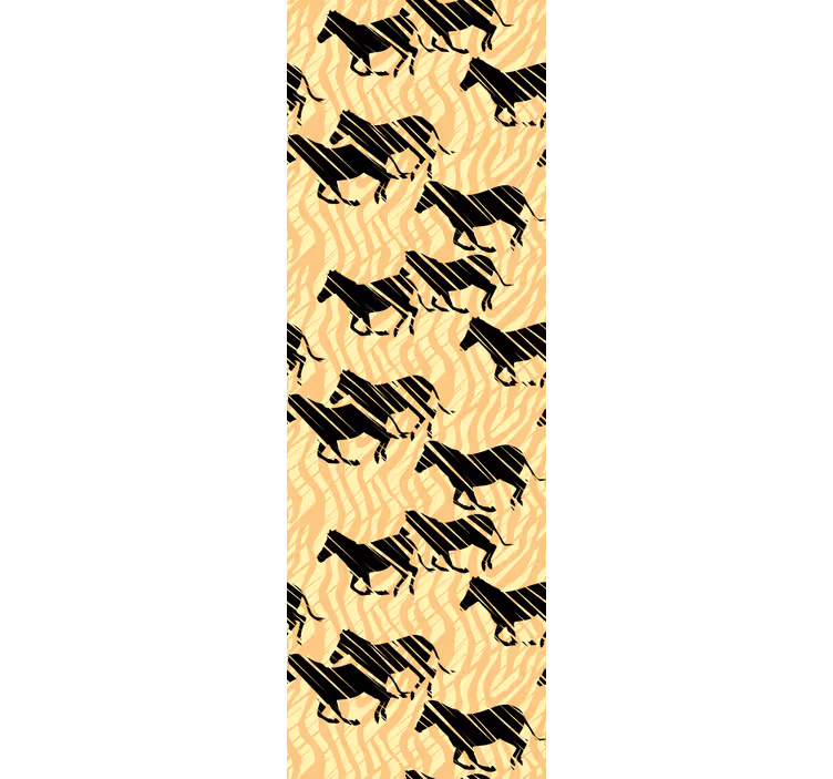 Tapet de animale motiv cu model zebră - TenStickers