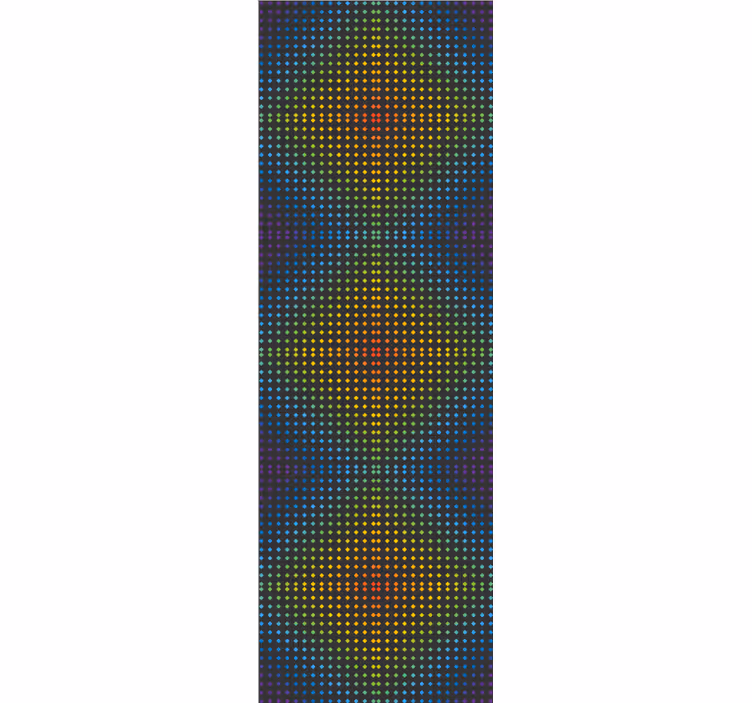 Tapet abstract matrice de puncte geometrice - TenStickers