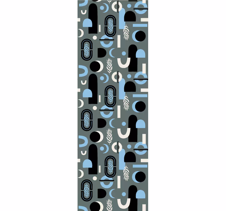 Tapet modern colaj cu forme geometrice - TenStickers