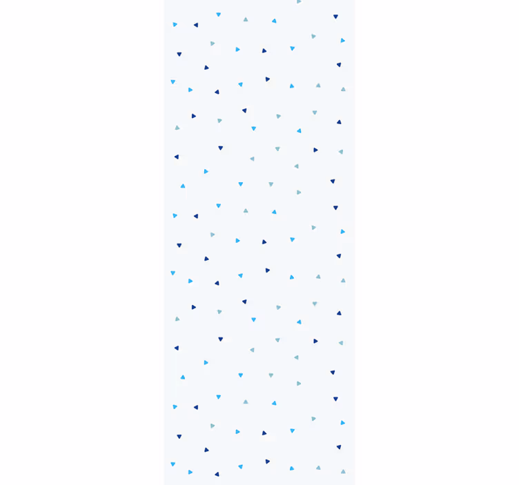 Tapet geometric triunghiuri minimaliste - TenStickers