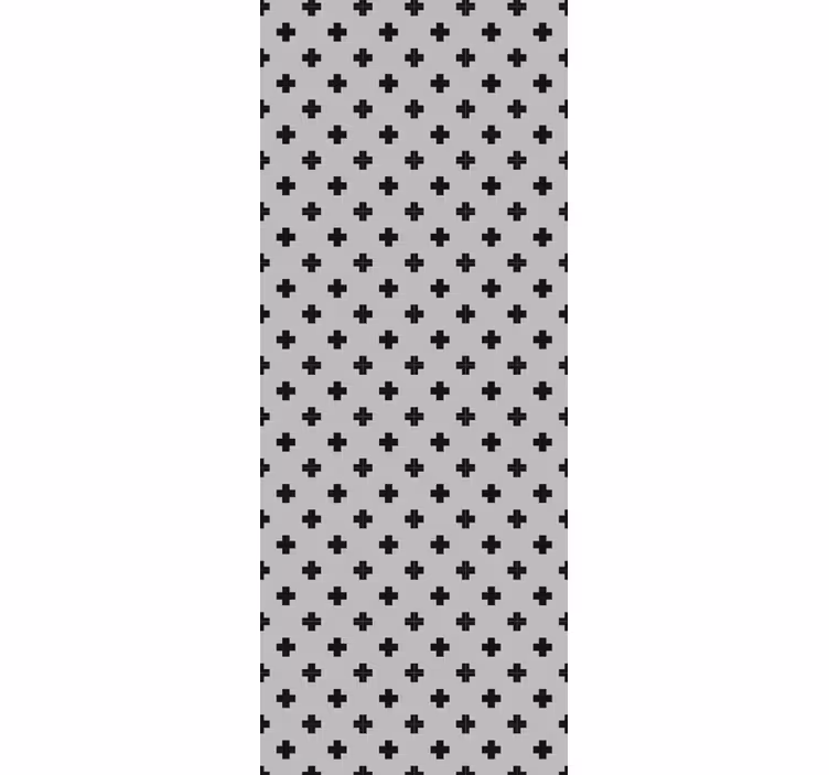 Geometric tapet model în cruce - TenStickers