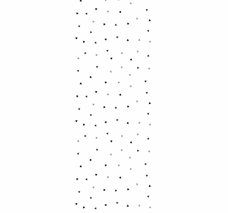 Tapet geometric triunghiuri împrăștiate - TenStickers