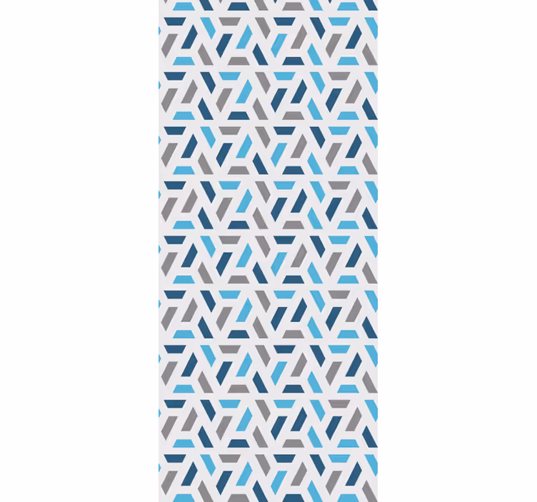 Tapet geometric modele abstracte care se întrepătrund - TenStickers