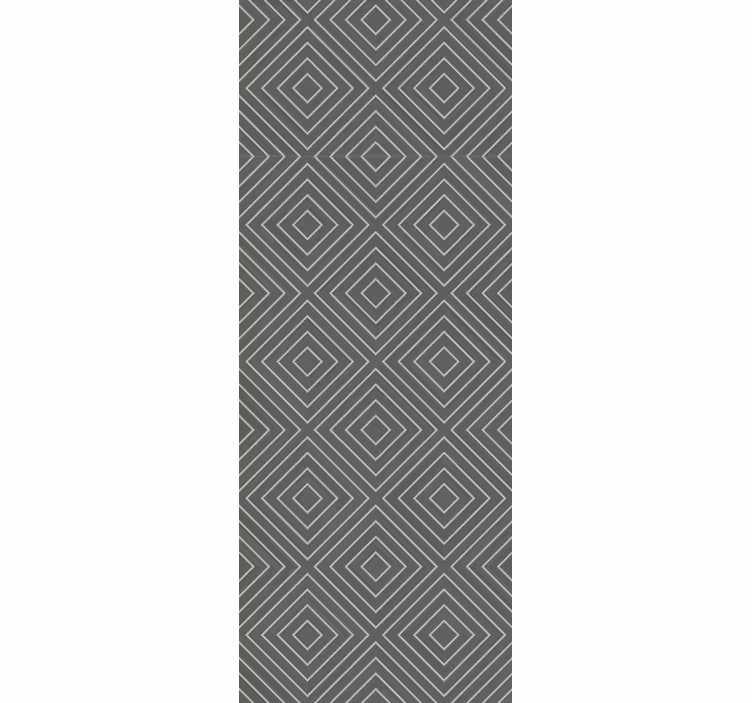 Tapet geometric diamant geometric - TenStickers