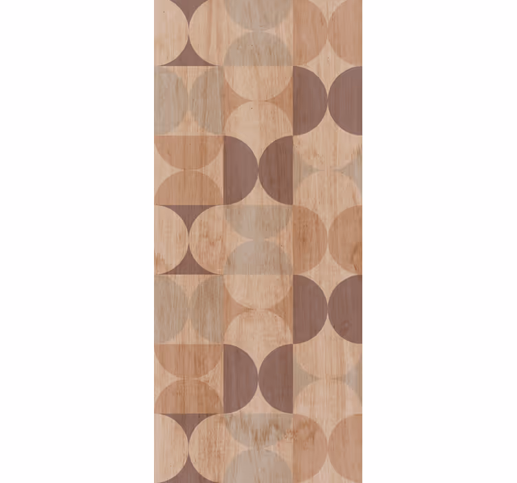 Cercuri tapet motiv geometric cerc - TenStickers